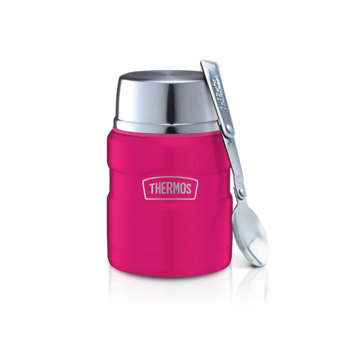 Thermos 470ml Stainless King Food Jar with Spoon SK3001