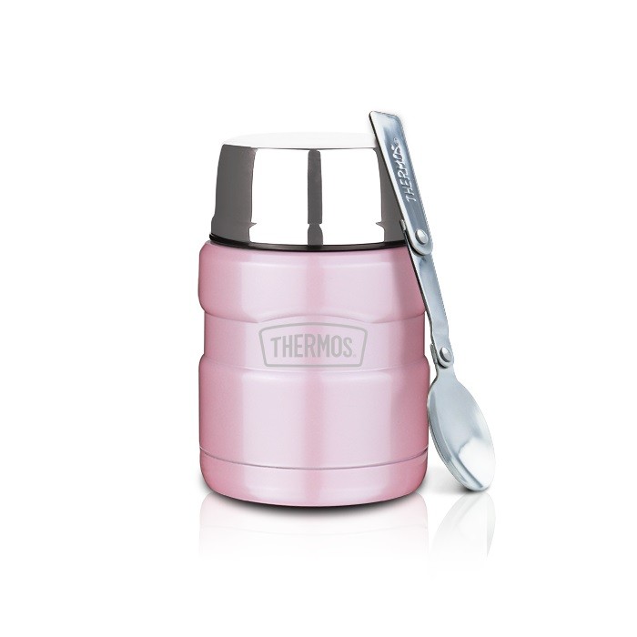 Thermos 470ml Stainless King Food Jar with Spoon SK3002