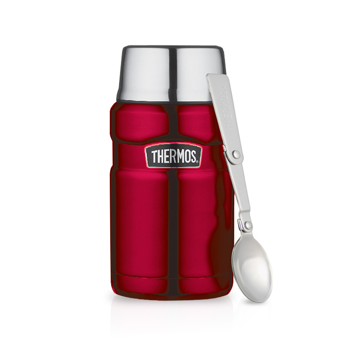 Thermos 710ml Stainless King Food Jar with Spoon SK3020
